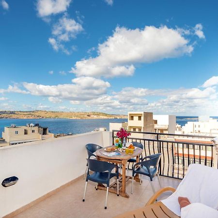 Seashells 2 Bedroom Apartment With Sunny Terrace With Stunning Sea Views - By Getawaysmalta San Pawl il-Baħar Eksteriør billede