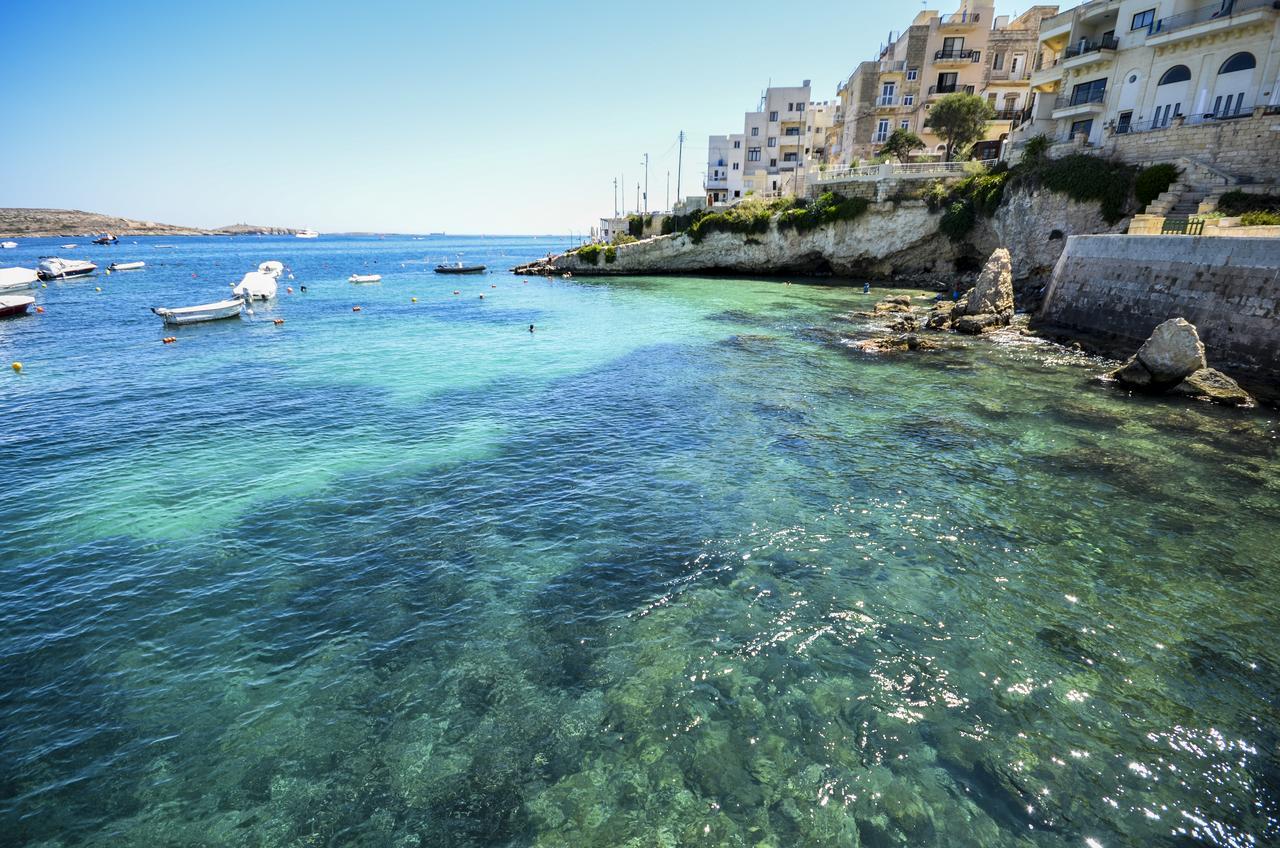 Seashells 2 Bedroom Apartment With Sunny Terrace With Stunning Sea Views - By Getawaysmalta San Pawl il-Baħar Eksteriør billede