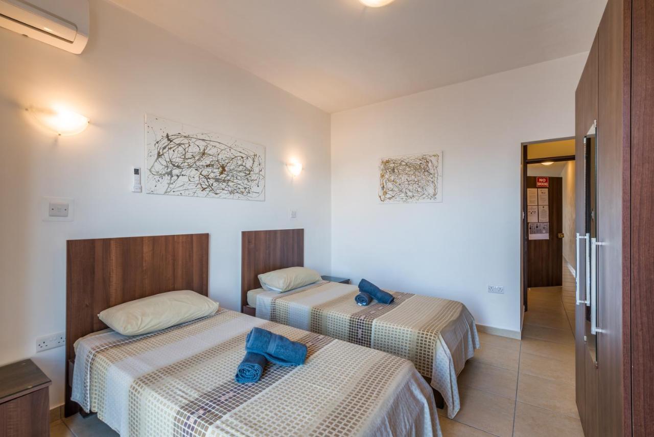 Seashells 2 Bedroom Apartment With Sunny Terrace With Stunning Sea Views - By Getawaysmalta San Pawl il-Baħar Eksteriør billede