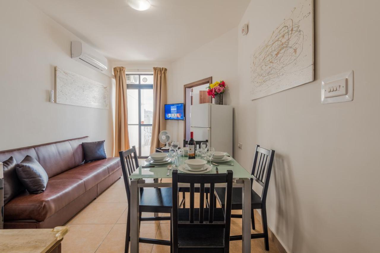 Seashells 2 Bedroom Apartment With Sunny Terrace With Stunning Sea Views - By Getawaysmalta San Pawl il-Baħar Eksteriør billede
